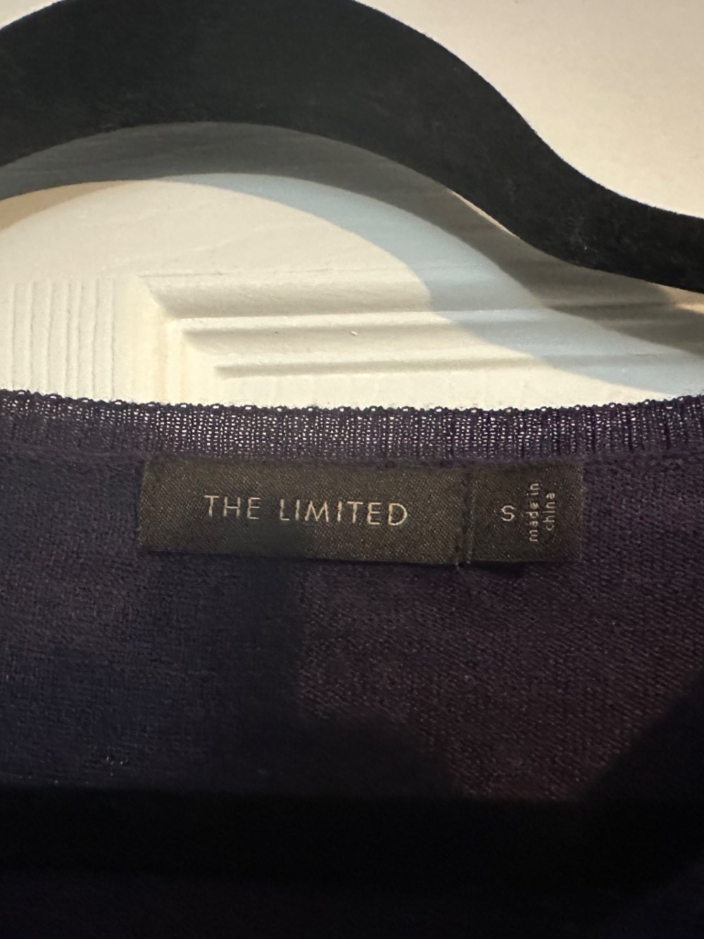 The Limited Cardigan Wool Blend Muted Purple Size Small EUC! - Picture 4 of 7